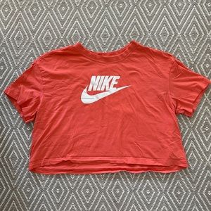 Nike cropped tshirt